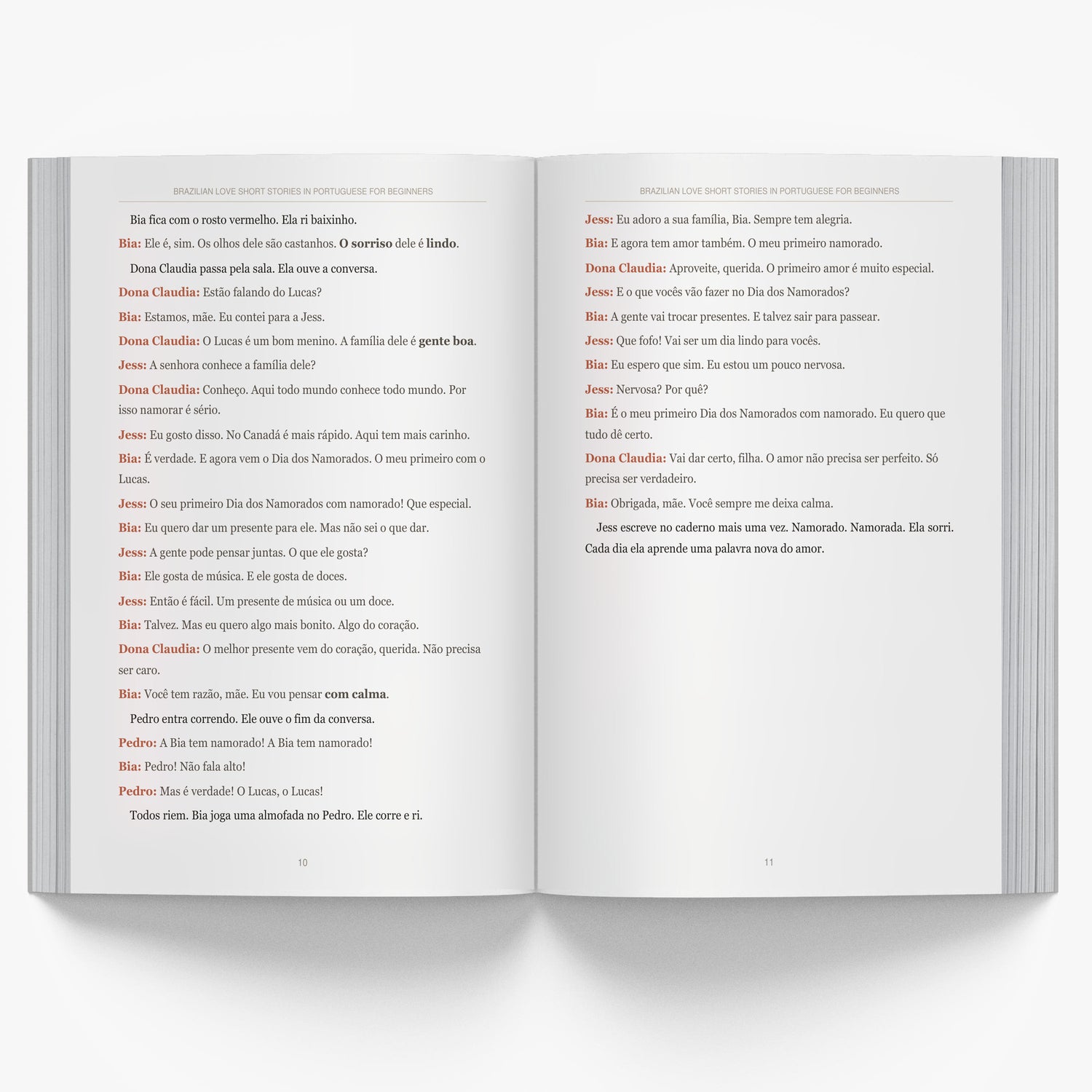 Brazilian Love Short Stories in Portuguese for Beginners mockup interior-1