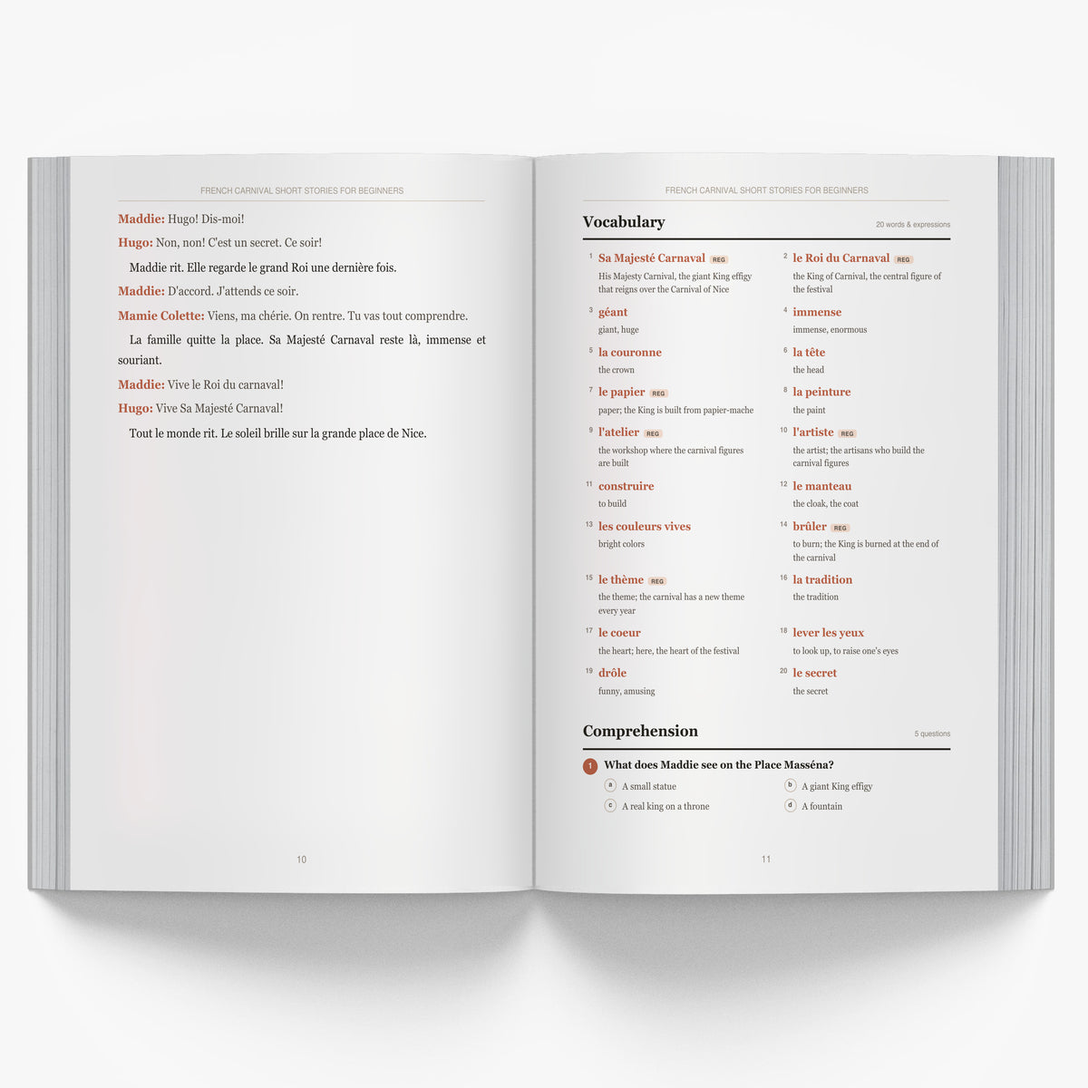 French Carnival Short Stories for Beginners mockup interior-1