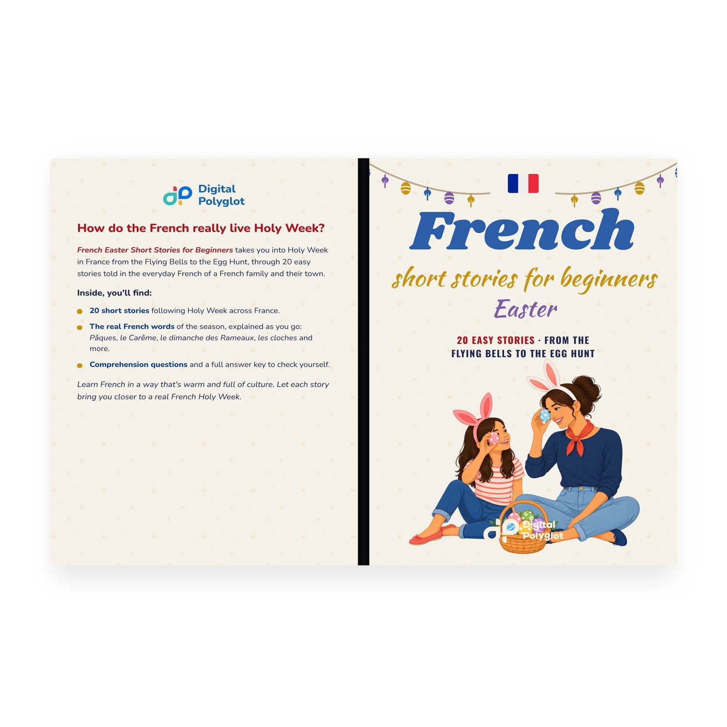 French Easter Short Stories for Beginners mockup pdp-wrap