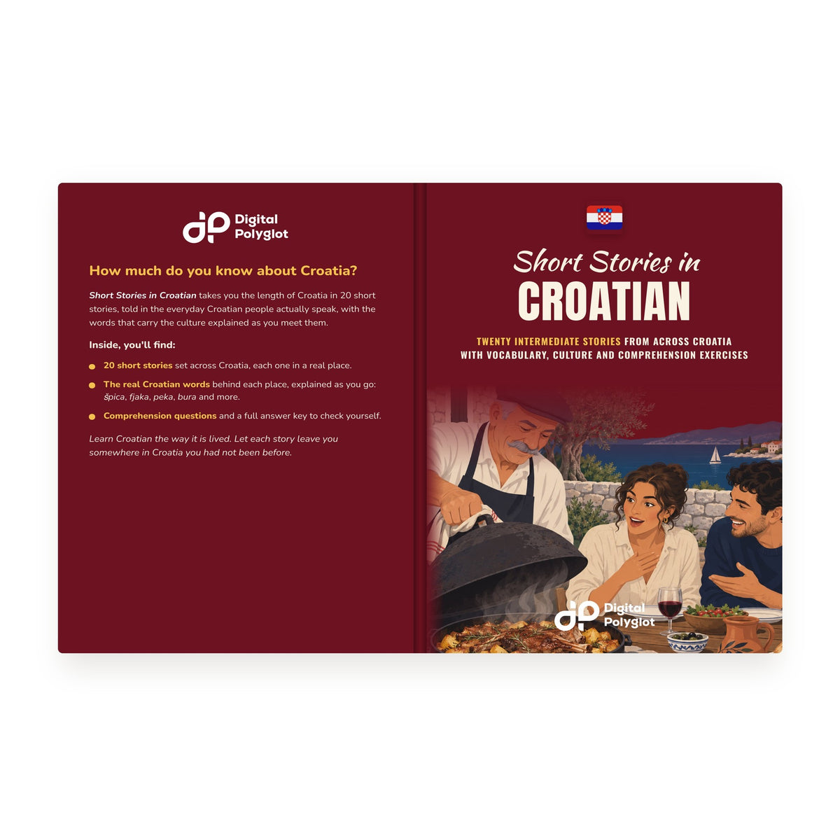 Short Stories in Croatian mockup