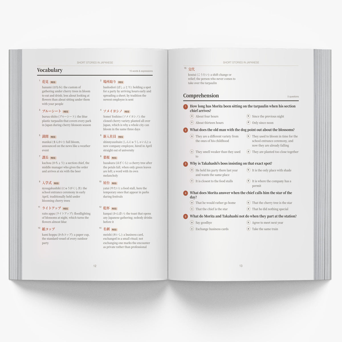 Short Stories in Japanese mockup