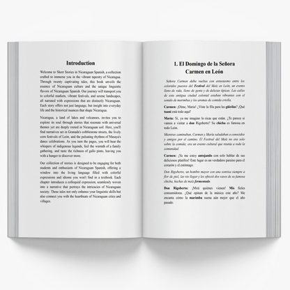 Short Stories in Nicaraguan Spanish