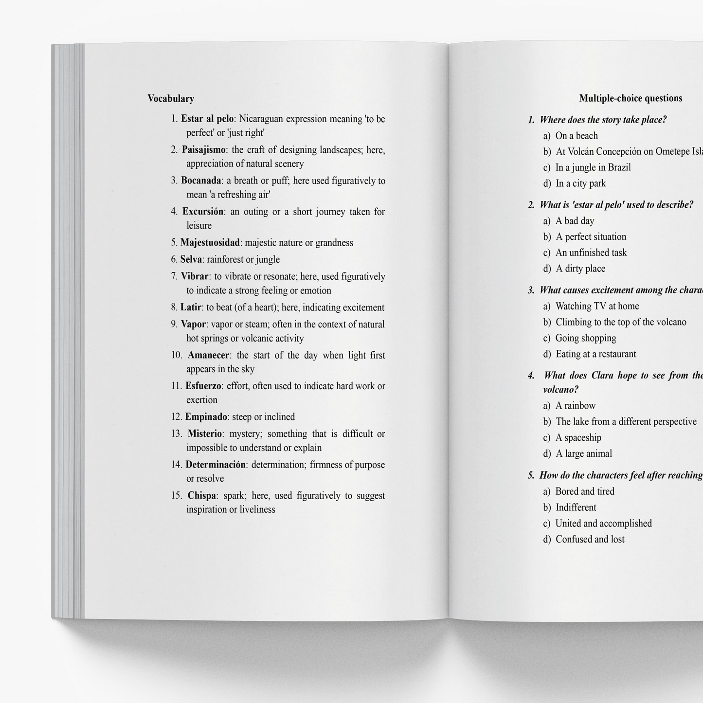 Short Stories in Nicaraguan Spanish