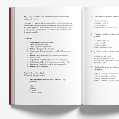 Spanish Short Stories for Cooking