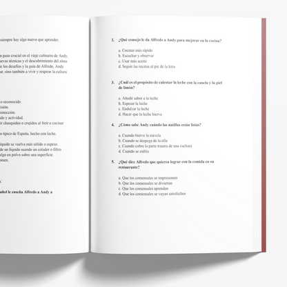 Spanish Short Stories for Cooking