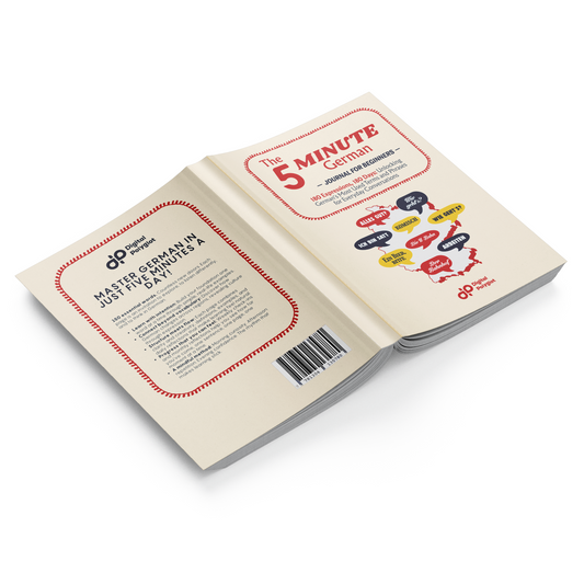 The 5-Minute German Journal for Beginners
