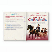 Polish Carnival Short Stories in Polish for Beginners - contraportada, lomo y portada, image 5