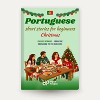 European Portuguese Christmas Short Stories for Beginners — image 1