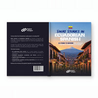 Short Stories in Ecuadorian Spanish - contraportada, lomo y portada — image 8